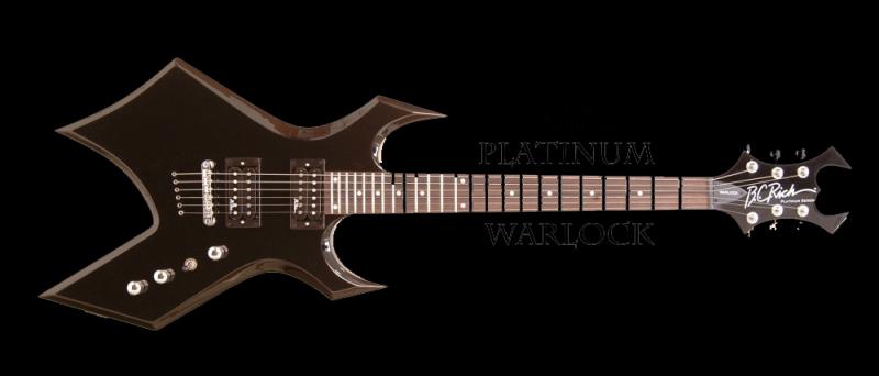 BC Rich Platinum Warlock